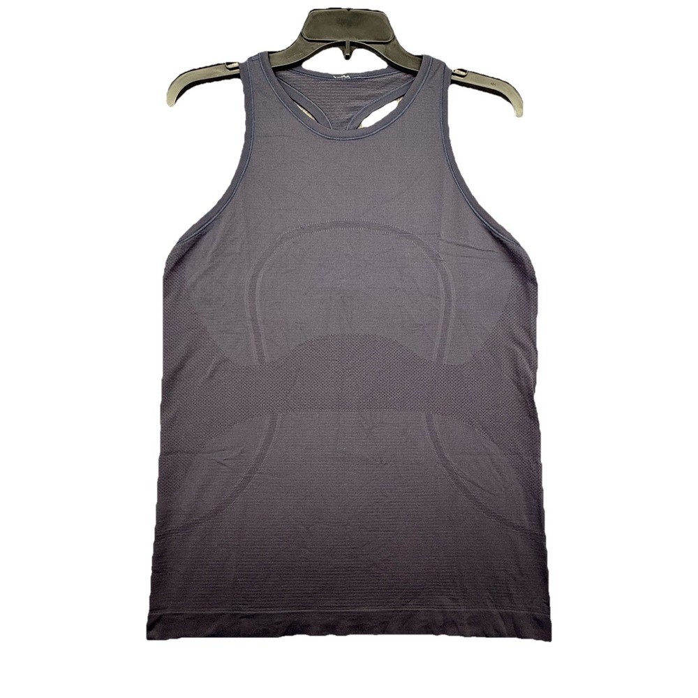 Lululemon Tank Top Womens 10 Navy Swiftly Tech Racerback Crush The‎ Distance Run
